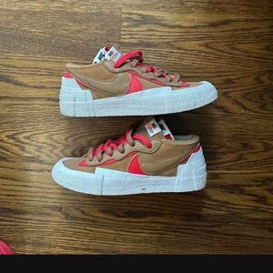 Nike Sacai Blazer Low - British Tan
